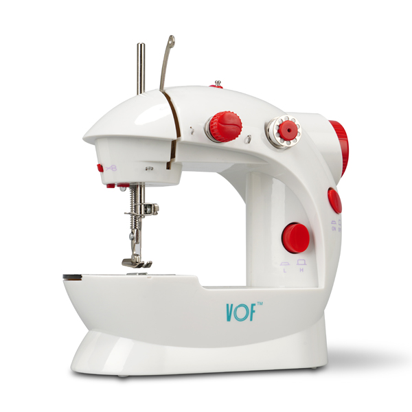 SM-202 Mini Electric Sewing Machine red