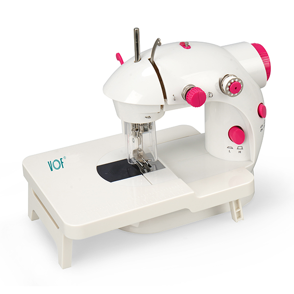 SM-202 Mini Electric Sewing Machine rose red-6