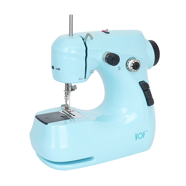 SM-211 Mini Electric Sewing Machine Blue Black-6