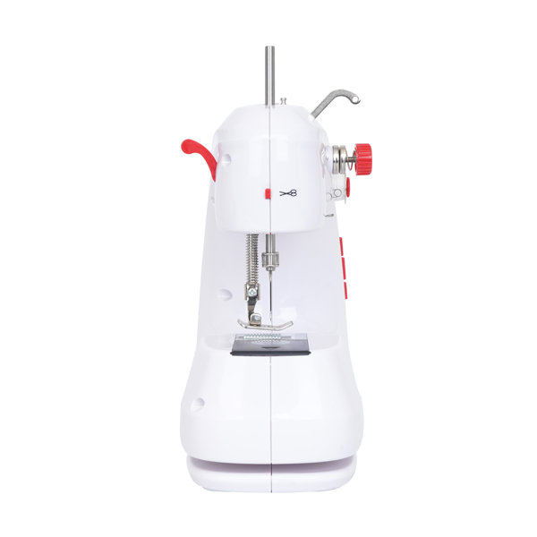 SM-211 Mini Electric Sewing Machine White Red