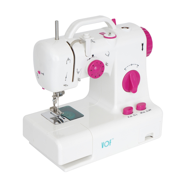 SM-318 Mini Electric Sewing Machine rose red