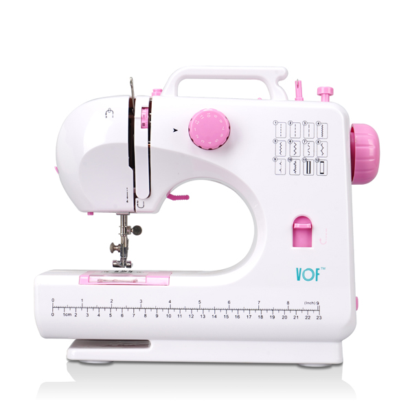 SM-506 Multifunctional Household Electric Sewing Machine Pink