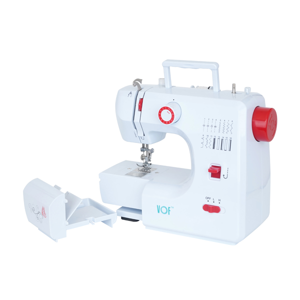 SM-700 Multifunctional Household Electric Sewing Machine White + Red